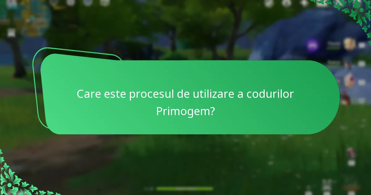 Care este raritatea codurilor Primogem?