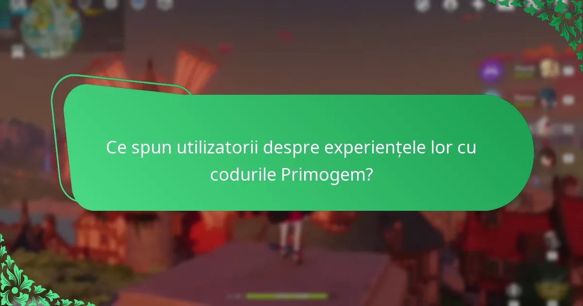 Ce probleme comune apar atunci când se redeem codurile Primogem?